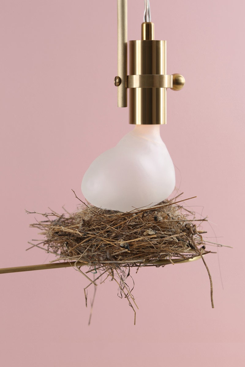 Светильникигнезда коллекция Wake Up Call от дизайнера Ричарда Ясмина