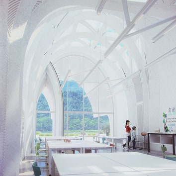 Проект начальной школы от Zaha Hadid Architects