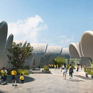 Проект начальной школы от Zaha Hadid Architects