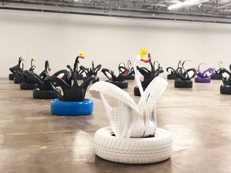 Выставка Гарри Нуриева 6 fears проходит в Dallas Contemporary в Далласе США