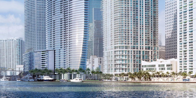 Экскурсия по Майами улица банкиров Брикельавеню и проект небоскреба от компании Aston Martin