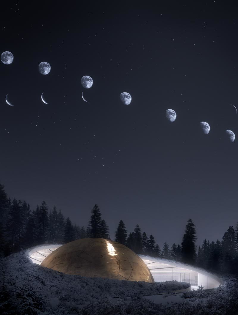 Проект планетария Solobservatoriet от архитектурного бюро Snøhetta