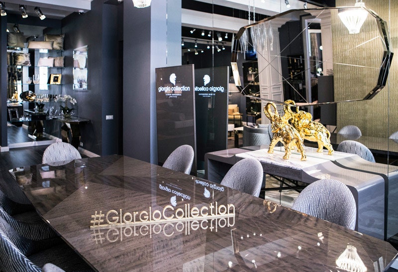 Открытие шоурума Giorgio Collection в Москве фото владельца фабрики Фабио Мазоло и гостей