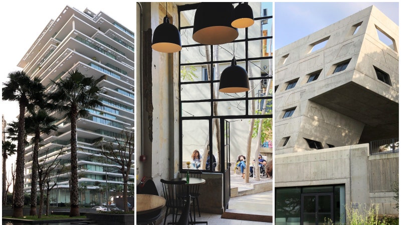 Архитектура Бейрута фото зданий и сооружений в городе