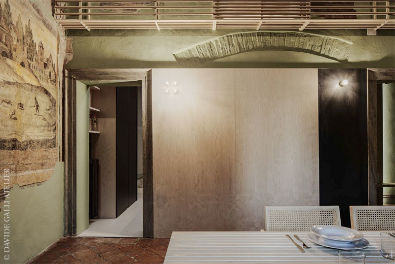 Квартира Brolettouno в Мантуе фото интерьеров от бюро Archiplan Studio