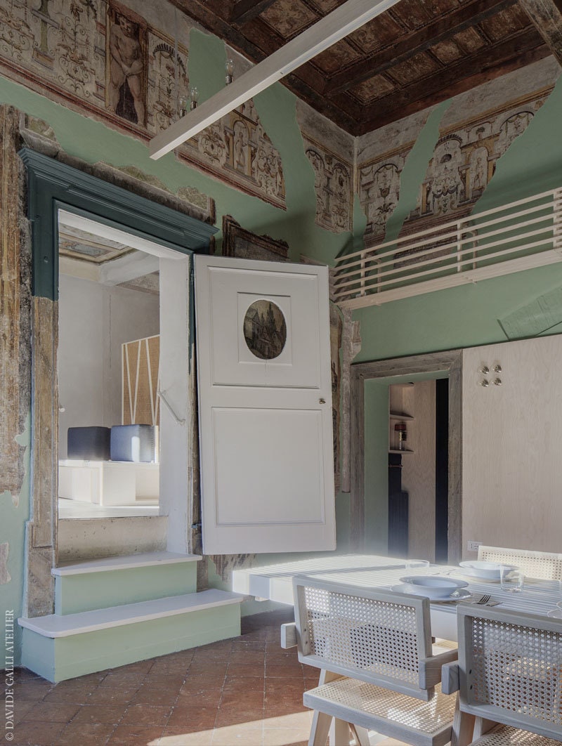 Квартира Brolettouno в Мантуе фото интерьеров от бюро Archiplan Studio