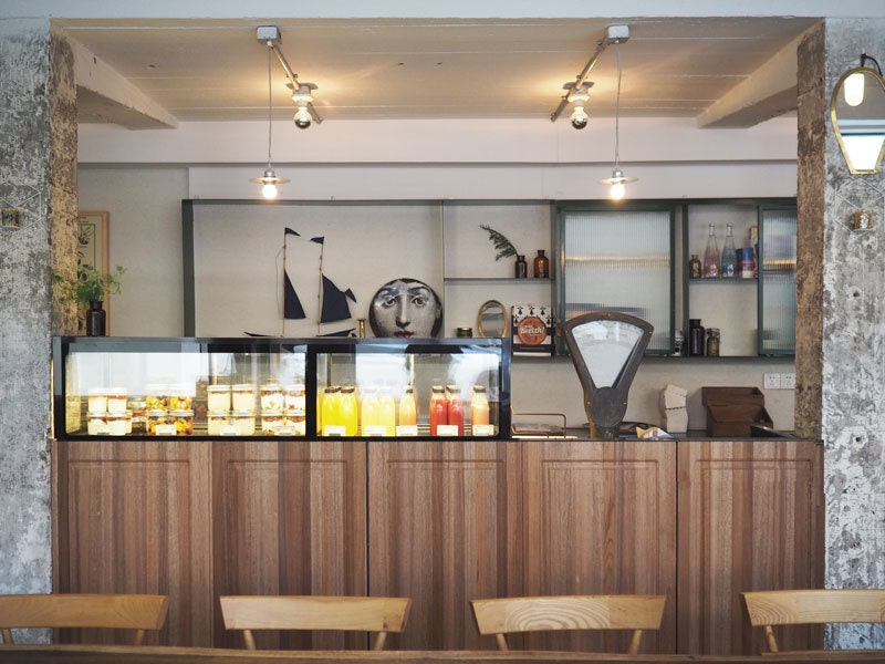 Кофейня RAC Coffee  Bar в Шанхае фото интерьеров от бюро MASS Design