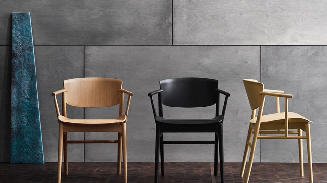 Nendo и Fritz Hansen создали деревянный стул N01 к выставке i Saloni 2018