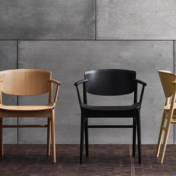 Nendo + Fritz Hansen: новый деревянный стул покажут на i Saloni 2018
