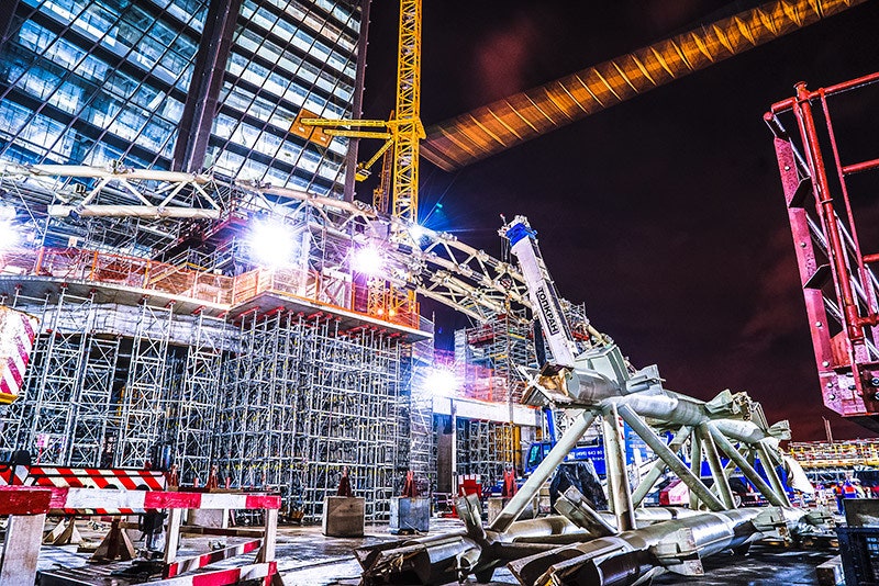 Лахта Центр в СанктПетербурге информация о проекте и фото с места строительства