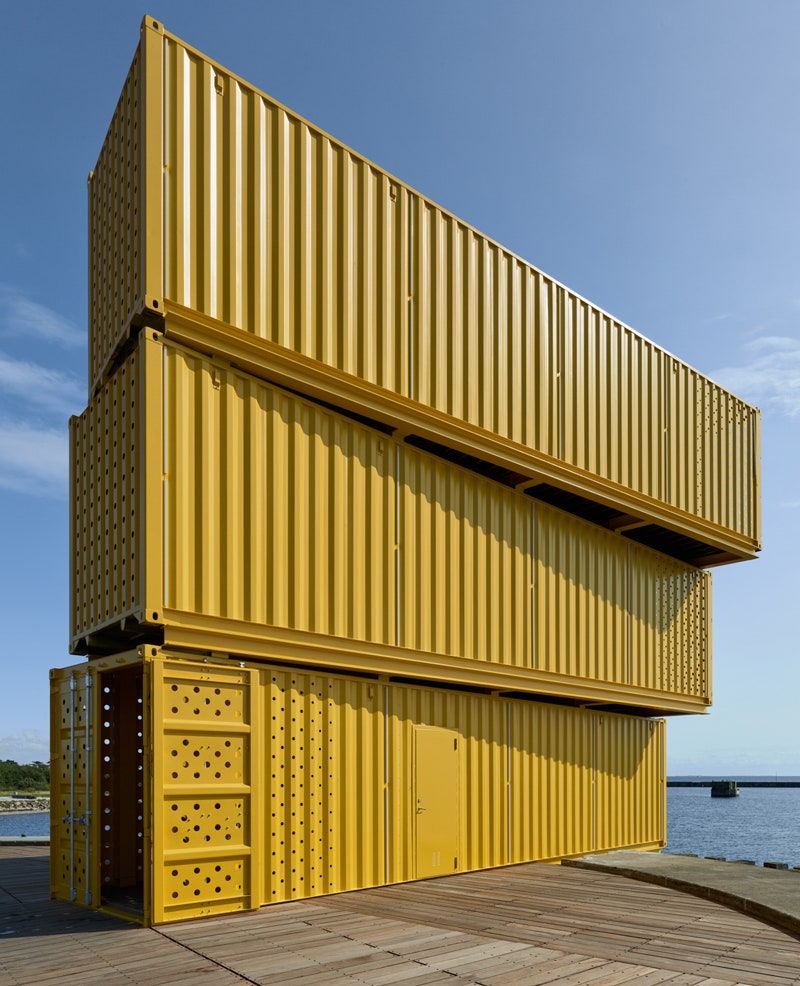 Грузовые контейнеры как мотивы работ архитекторов и дизайнеров
