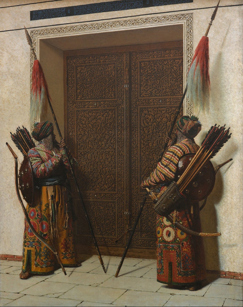 “Двери Тимура ” 1872. Холст на холсте масло. ГТГ.