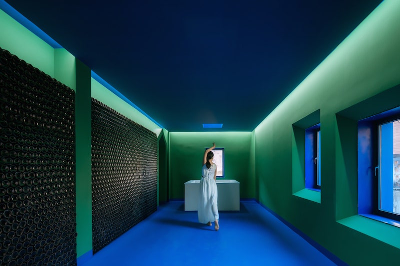 Архитектурная инсталляция Его дом и ее дом в Китае проект бюро Wutopia Lab в Шэньчжэне