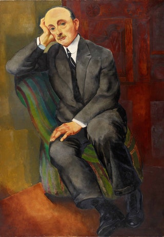 Моисей Кислинг. Мужской портрет  1920. Pinacotheque de Paris.