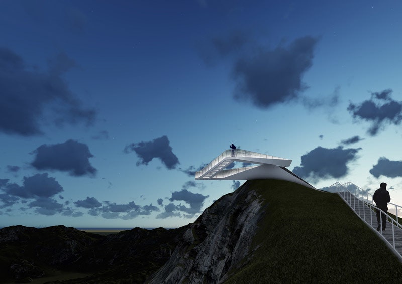 Смотровая площадка на вершине вулкана проекты победителей конкурса Nemrut Volcano Eyes