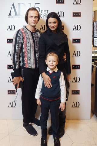 Павел Иванов и Мария ИвановаСорокина FullHouseDesign с сыном Егором.