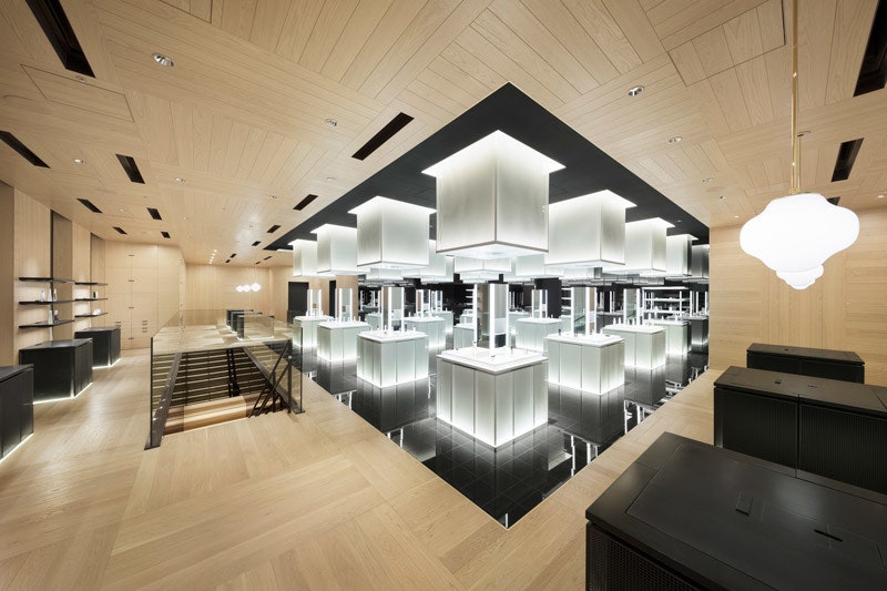 Shiseido the Store в Токио проект реконструкции флагманского магазина косметической компании