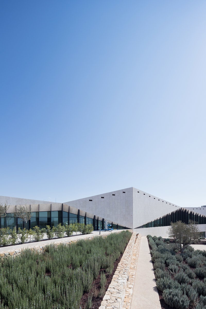 Палестинский музей в Бирзейте работа бюро Heneghan Peng Architects