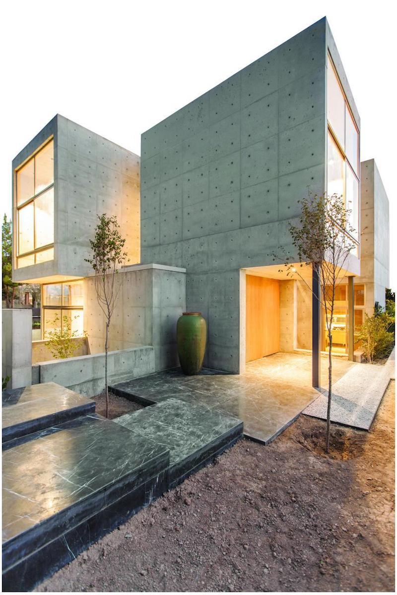 Кубическая вилла в Иране проект Villa 131 от архитекторов Bracket Design Studio