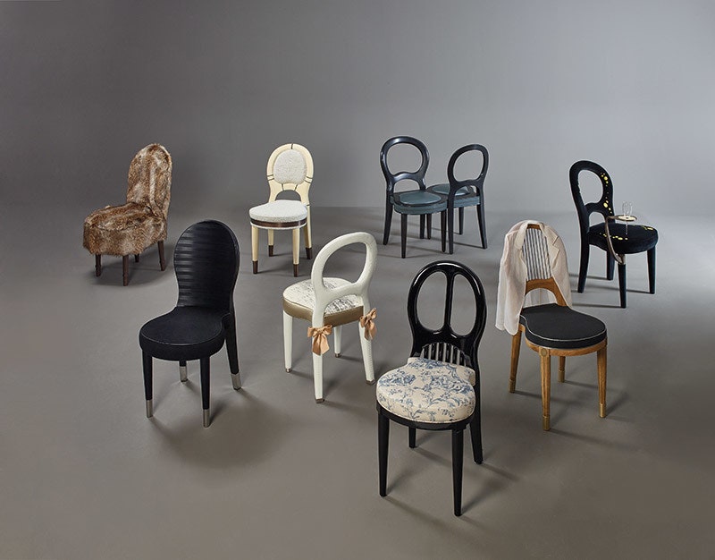 Презентация проекта Promemoria в Париже концепты стула Bilou Bilou от 8 французских дизайнеров