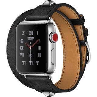 Кожаный ремешок Apple Watch Hermès.