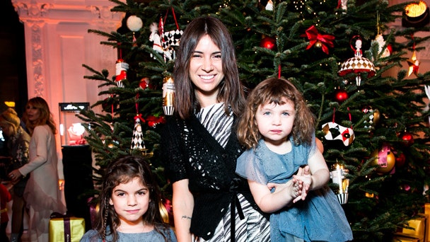 Новогодняя елка Tatler в особняке Спиридонова фото светских гостей с детьми