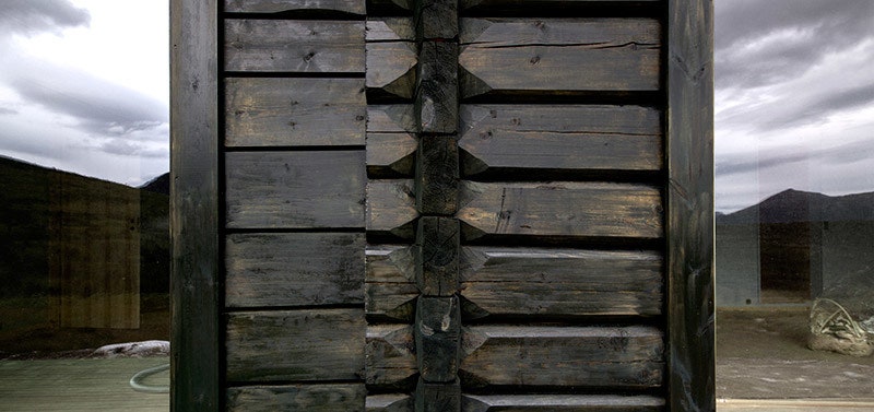 Домик у вершины Стены Троллей в Норвегии составная хижина от бюро Rever  Drage Architects