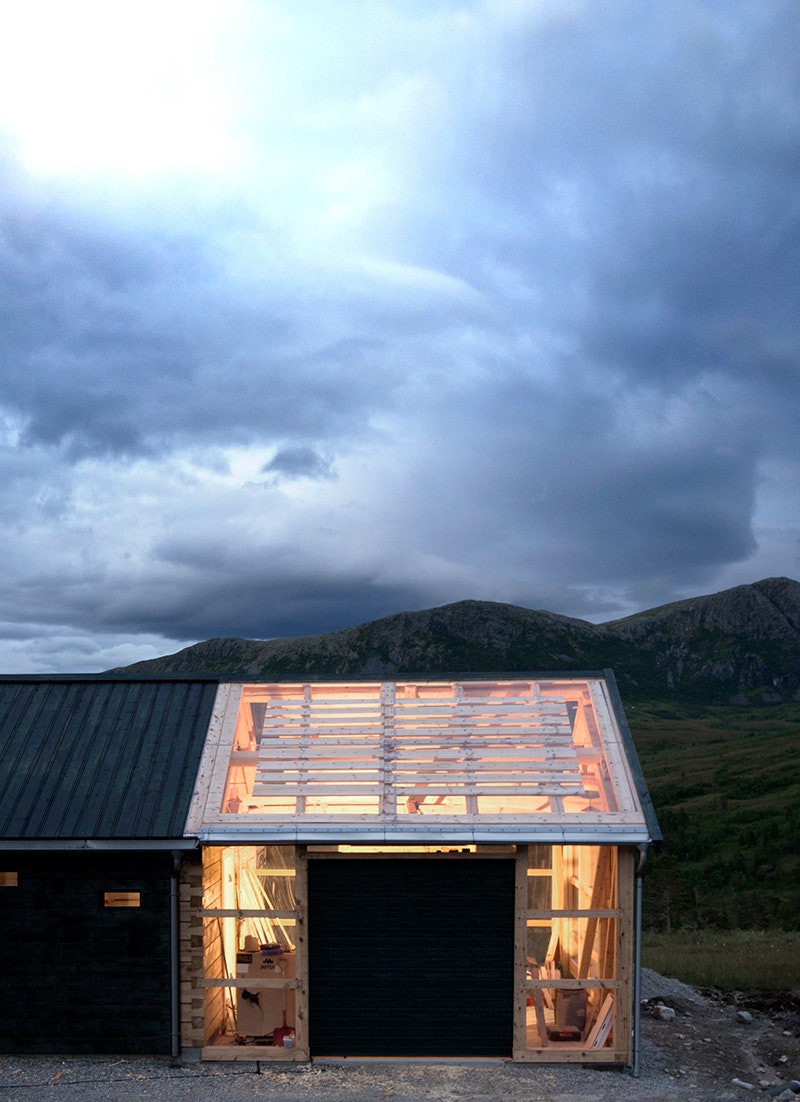 Домик у вершины Стены Троллей в Норвегии составная хижина от бюро Rever  Drage Architects