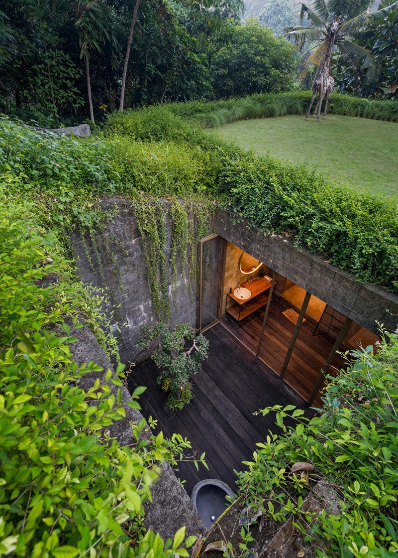 Каскадная вилла Chameleon в джунглях Бали проект Валентины Аудрито