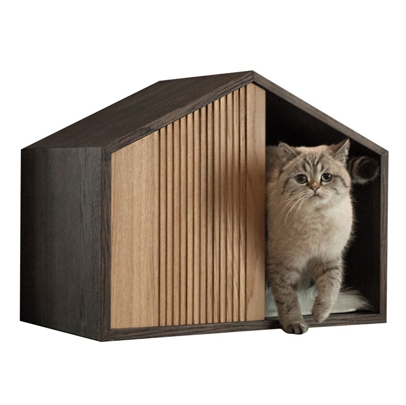 Дизайнерские домики для кошек оригинальные решения для современных интерьеров