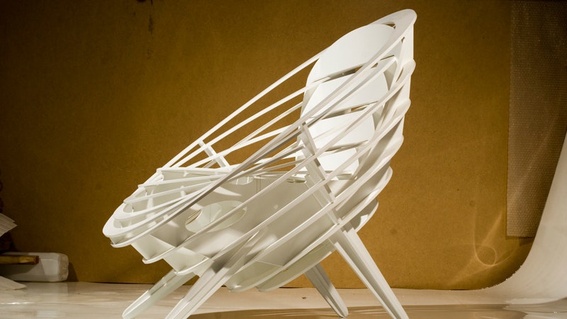 Космическое кресло Saturn работа дизайнера Александра Дикалова