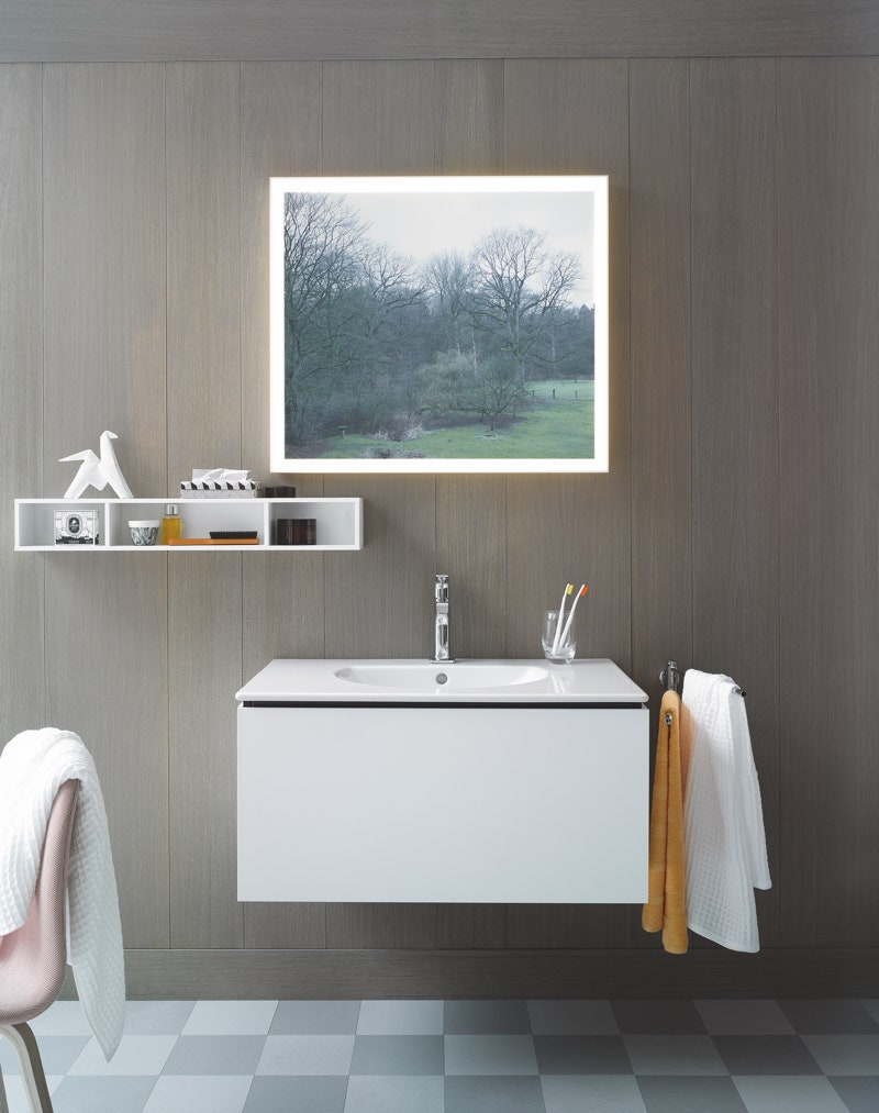 Duravit разработала технологию cbonded раковина и ее подстолье соединены в единое целое