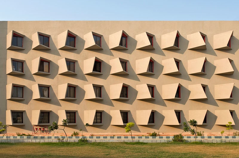 Студенческий хостел в Индии от архитекторов бюро Sanjay Puri Architects