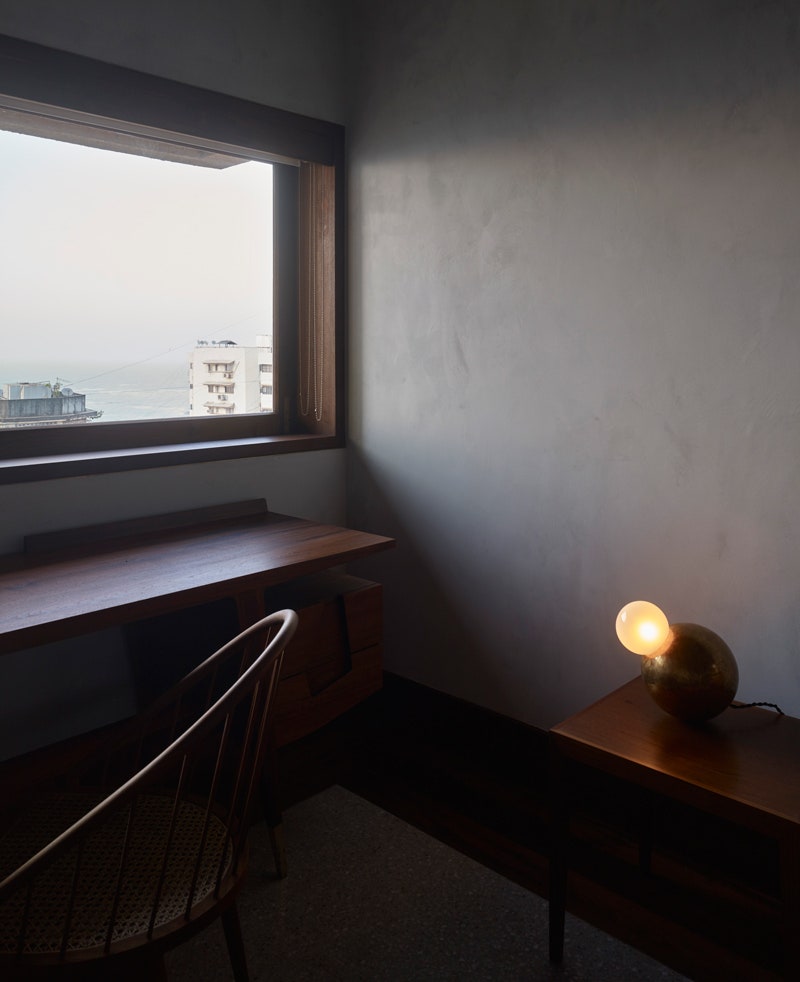 Интерьер квартиры в Мумбае минимализм в проекте студии Case Design