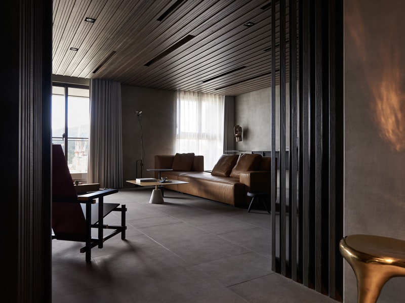 Квартира Горный хребет в Тайбее фото интерьеров от студии Wei Yi International Design Associates