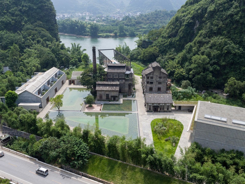 Отель на территории сахарного завода в Китае от бюро Vector Architects