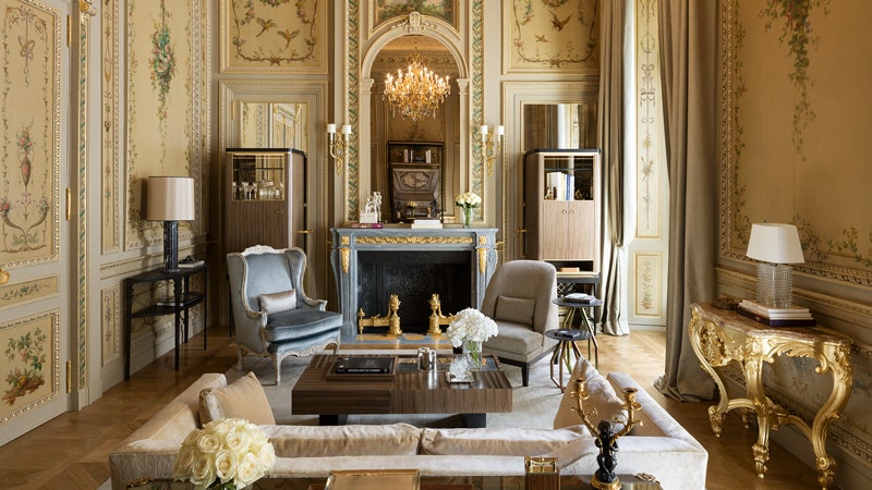 Отель Крийон открылся в Париже после реконструкции фото интерьеров