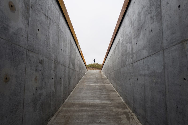 Музей Второй мировой войны в бункере в Дании по проекту архитектурного бюро BIG