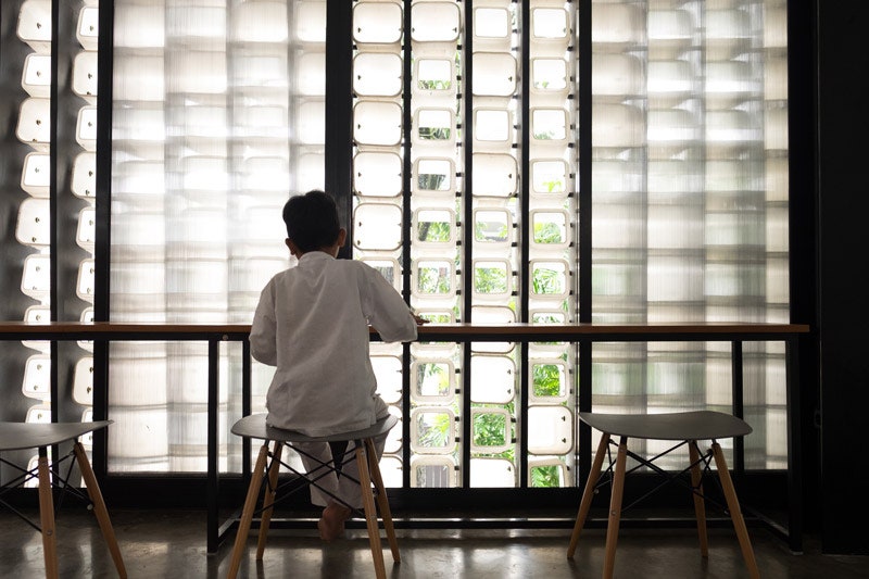 Микробиблиотека Bima в Индонезии проект архитекторов из бюро Shau