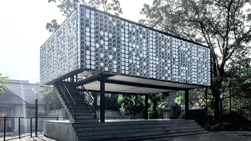 Микробиблиотека Bima в Индонезии проект архитекторов из бюро Shau
