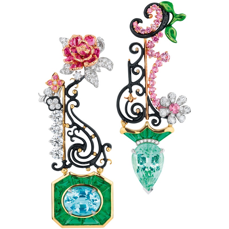 Яркие ювелирные украшения от Bulgari Cartier Chanel Dior Van Cleef  Arpels идеи для подарка