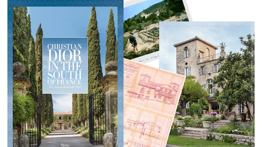 Книгу Диор на юге Франции выпустили Дом Dior и Лоранс Бенаим