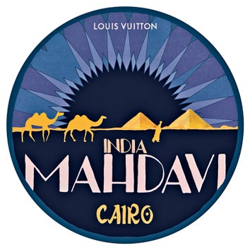 Индиа Мадави + Louis Vuitton