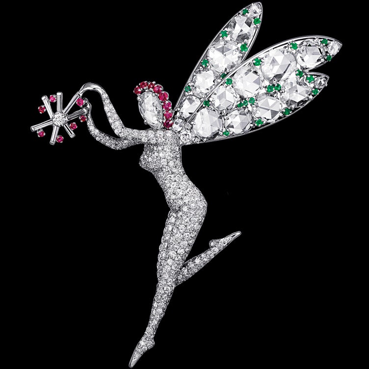 Балерины и феи Van Cleef  Arpels фото и история драгоценных брошей