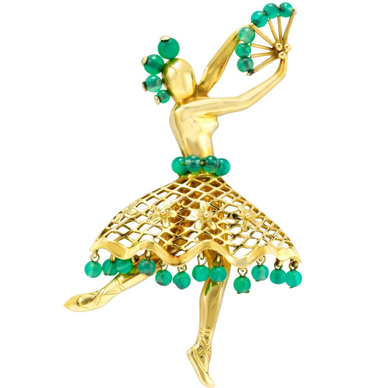 Балерины и феи Van Cleef  Arpels фото и история драгоценных брошей