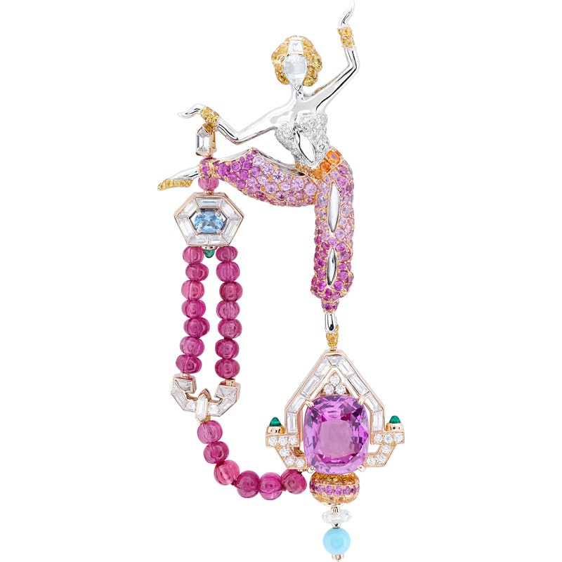 Балерины и феи Van Cleef  Arpels фото и история драгоценных брошей