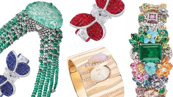 Потайные ювелирные часы от Graff Cartier Dior Piaget Van Cleef  Arpels