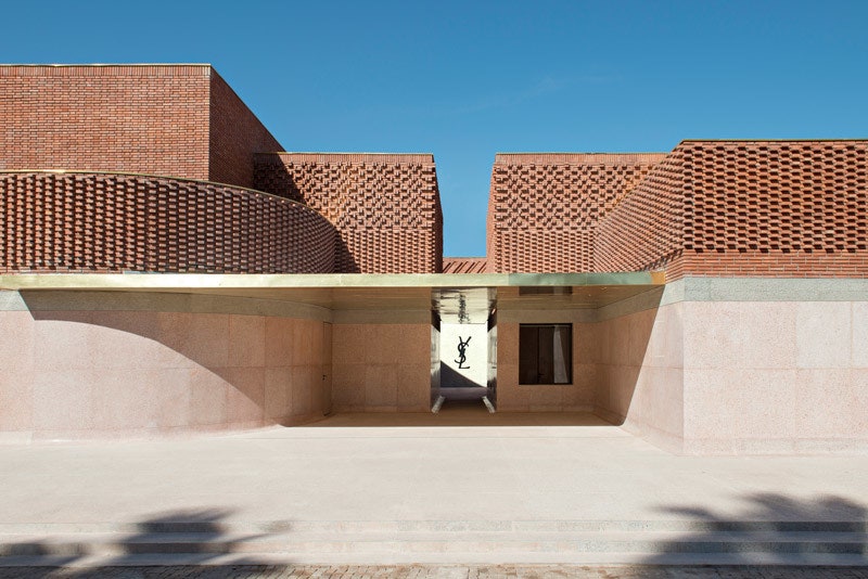 Музей Ива СенЛорана в Марракеше архитектурный проект французского бюро Studio KO