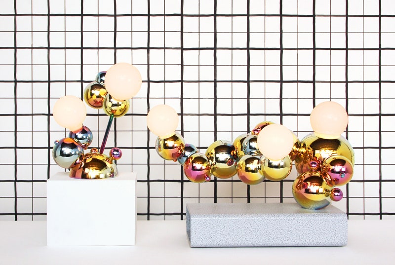 Светильники Bubbly напоминающие мыльные пузыри от ньюйоркского дизайнера Рози Ли