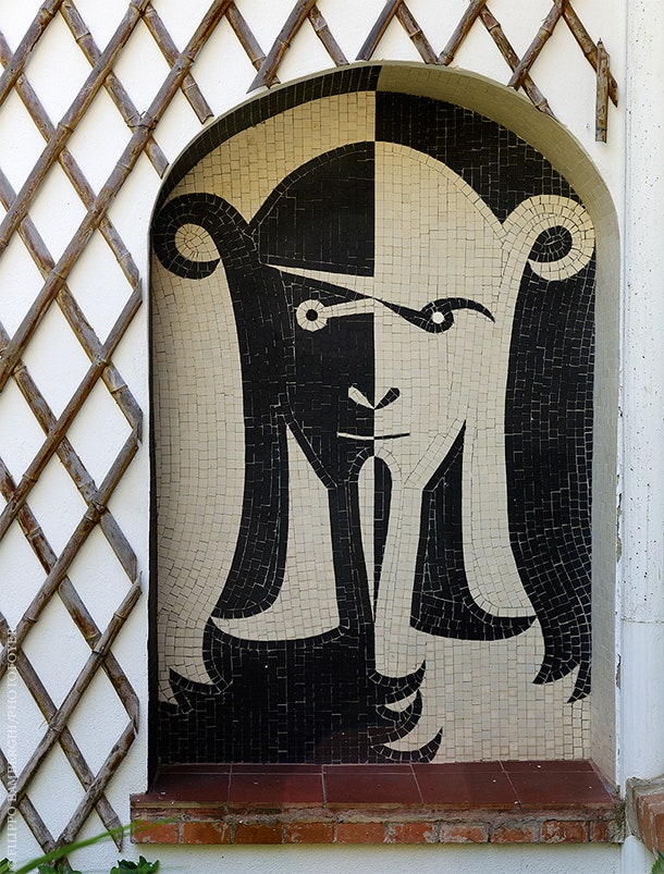 Жан Кокто фото виллы художника на мысе КапФерра